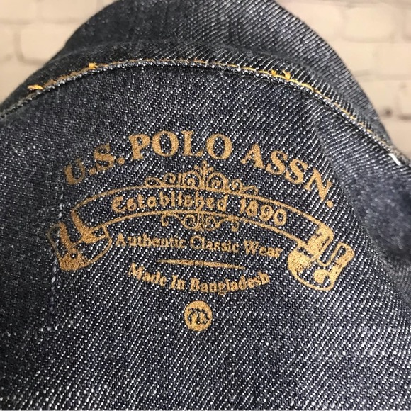 U.S. Polo Assn Denim Jean Jacket, Medium - Picture 10 of 12